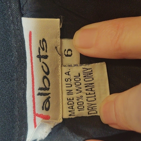 Talbots 100% Wool Black Women's Trousers - Picture 4 of 10